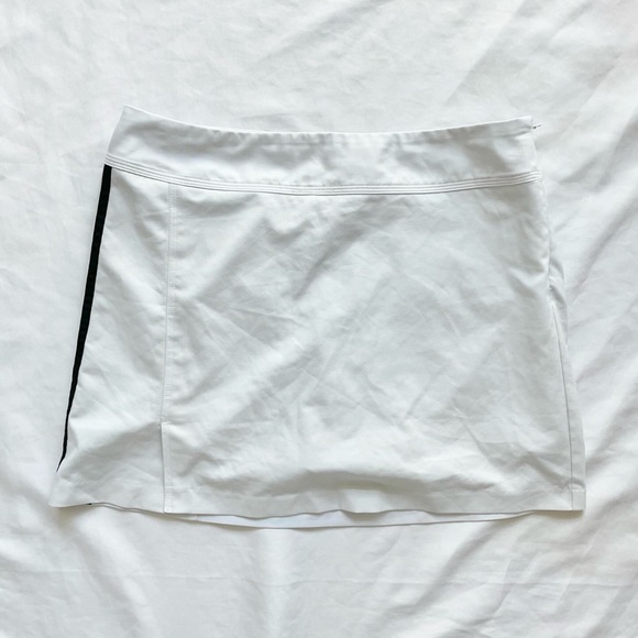 Adidas Light Grey Tennis Skirt Size 8 - Picture 2 of 6